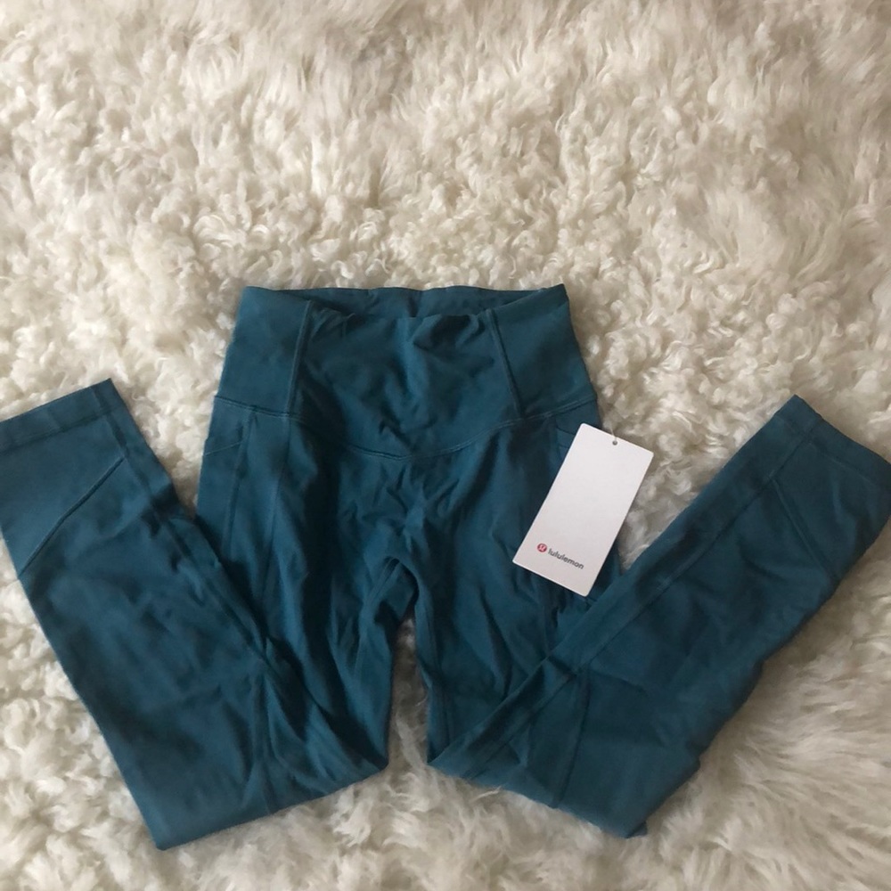 Desert Teal lululemon legging Sz4